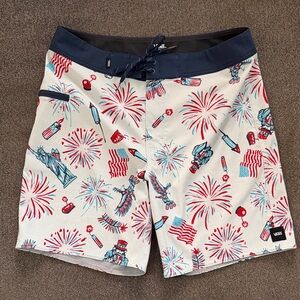 Vans Mens USA Patriotic Board Shorts NWOT